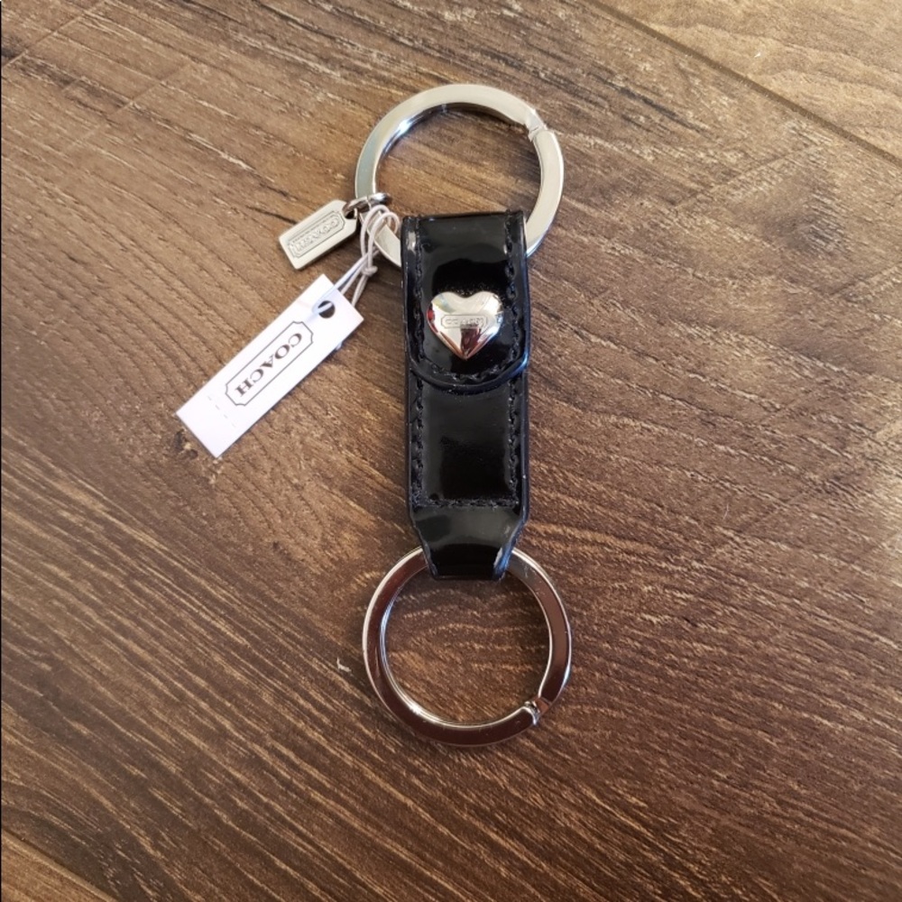 Coach 2 in 1 valet key fob